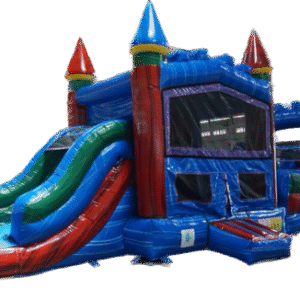 50' Marble Obstacle Course Water Slide