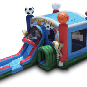 Sports Arena Combo Waterslide