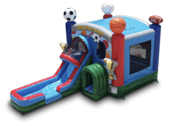 Sports Arena Combo Waterslide