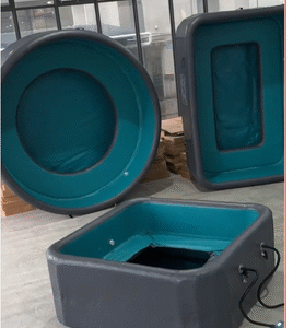 Inflatable Hot Spa Tub with Dimensions 2m X 2m X 0.8m Is Spacious Enough to Accommodate 4-6 People Available